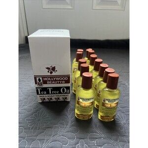 Hollywood Beauty Tea Tree Oil Skin & Scalp Treatment For Dry Itchy Scalp 12x 2oz